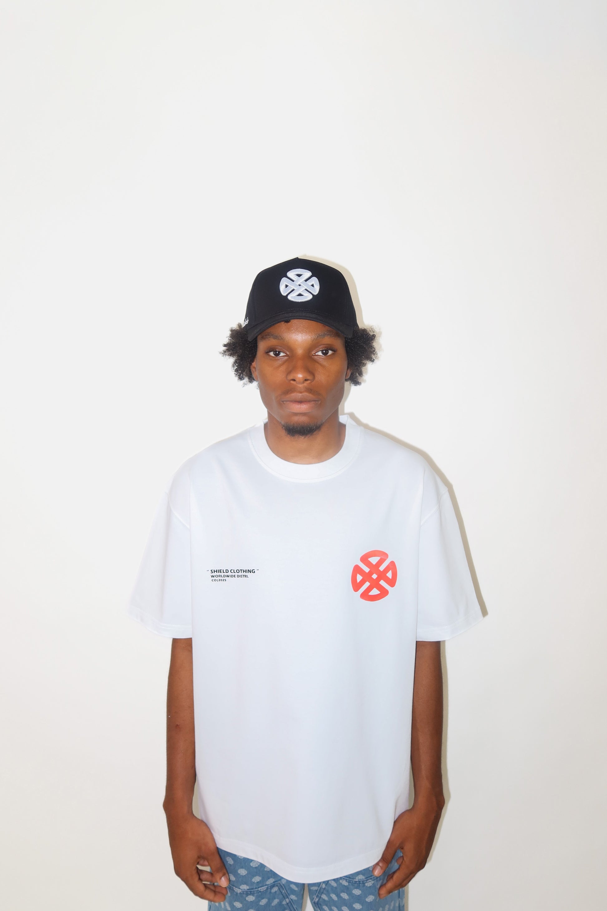 PAPER TAPE SHIELD TEE