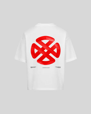 PAPER TAPE SHIELD TEE