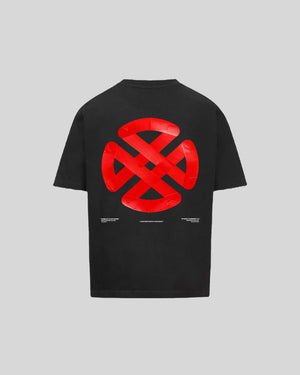 PAPER TAPE SHIELD TEE