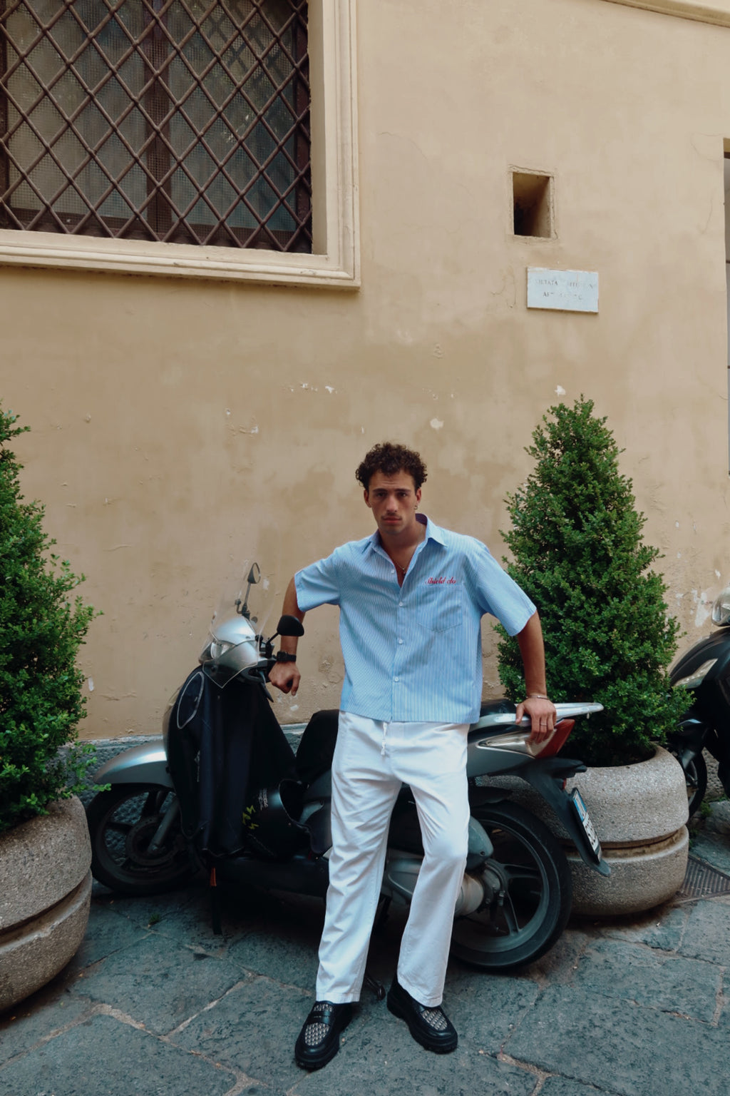 CONTEMPORARY STRIPE SHIRT